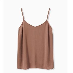 TORRID SOPHIE - DARK TAUPE TEXTURED SWING CAMI 5x